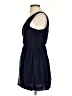 Theory 100% Silk Solid Blue Cocktail Dress Size 2 - photo 5