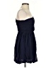 Theory 100% Silk Solid Blue Cocktail Dress Size 2 - photo 4
