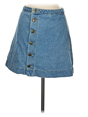 American Apparel Denim Skirt (view 1)