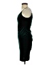 Crystal Sky Solid Green Cocktail Dress Size S - photo 5