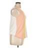 Emery Rose 100% Polyester White Sleeveless Top Size XL - photo 4