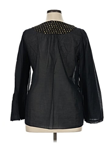 BCBGMAXAZRIA Long Sleeve Blouse (view 2)