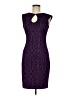 Cache Purple Cocktail Dress Size 8 - photo 1
