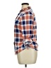 Love Potion 100% Polyester Plaid Orange 3/4 Sleeve Blouse Size XL - photo 5