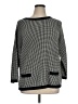 Talbots Outlet Houndstooth Black Pullover Sweater Size XL - photo 1