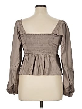 Abercrombie & Fitch Long Sleeve Blouse (view 2)