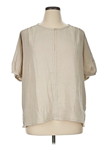 Max Studio Short Sleeve Blouse (view 1)