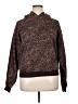 Fabletics Animal Print Brown Pullover Hoodie Size XL - photo 1