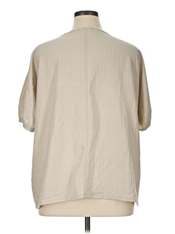 Max Studio Short Sleeve Blouse (view 2)