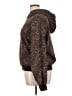 Fabletics Animal Print Brown Pullover Hoodie Size XL - photo 5