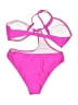 Closet Solid Pink One Piece Swimsuit Size L - photo 2