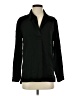 Everly Black Long Sleeve Polo Size S - photo 1