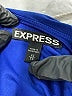 Express Solid Blue Casual Dress Size XS - photo 7