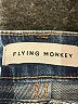 Flying Monkey Blue Denim Shorts Size 26 waist - photo 3