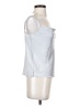 Hippie Rose Silver Sleeveless Blouse Size S - photo 4