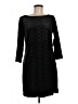 Jessica Howard Chevron-herringbone Black Cocktail Dress Size 8 - photo 1