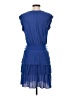 Reiss 100% Polyester Blue Cocktail Dress Size XS - photo 2