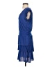 Reiss 100% Polyester Blue Cocktail Dress Size XS - photo 5