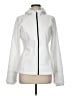 Athleta 100% Polyester Solid White Jacket Size M - photo 1