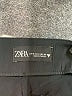 Zara Solid Black Shorts Size S - photo 3