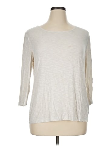 Travelers by Chico's 3/4 Sleeve T-Shirt (view 1)