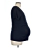 Seraphine Blue Short Sleeve Top Size Lg Maternity - photo 4