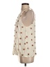 Mine 100% Rayon Ivory Sleeveless Blouse Size S - photo 5