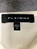 Pleione 100% Polyester Ivory Short Sleeve Blouse Size S - photo 7