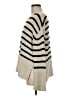 Gap 100% Cotton Stripes Ivory Pullover Sweater Size Med Petite - photo 5