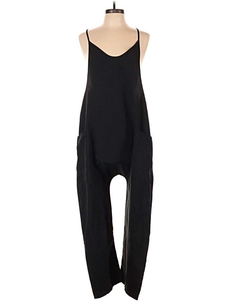 Pre-owned Unbranded Jumpsuit In Black