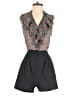 Love Culture Gray Romper Size M - photo 1