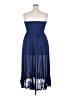 Torrid Blue Cocktail Dress Size 2X Plus (2) - photo 2