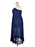 Torrid Blue Cocktail Dress Size 2X Plus (2) - photo 5