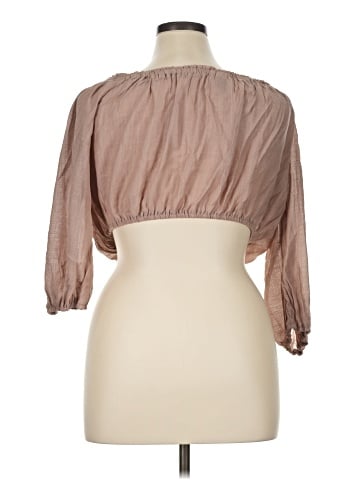 Lulus 3/4 Sleeve Blouse (view 2)