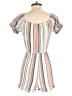 Blush Stripes White Romper Size S - photo 2