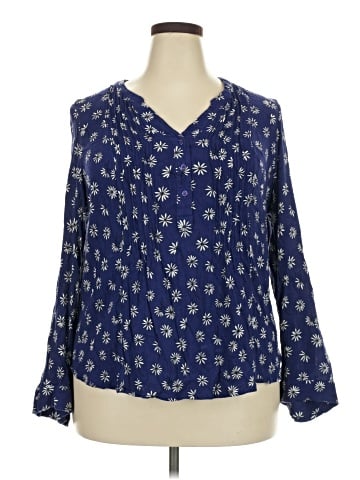 Market and Spruce 3/4 Sleeve Blouse (view 1)