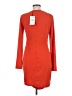 Zara Orange Cocktail Dress Size M - photo 2