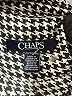 Chaps 100% Polyester Houndstooth Silver Long Sleeve Blouse Size 2X - photo 7