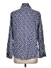 Gap Outlet Print Blue Long Sleeve Button-Down Shirt Size L - photo 2