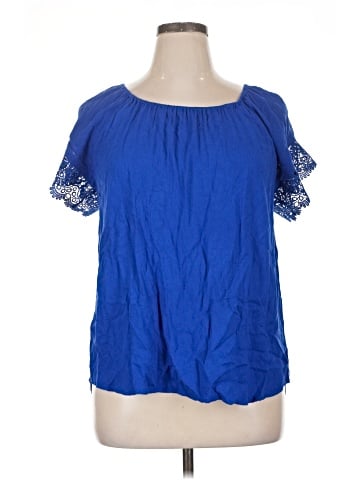 89th & Madison Short Sleeve Blouse (view 1)