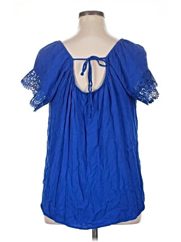 89th & Madison Short Sleeve Blouse (view 2)