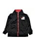Quad Seven 100% Polyester Black Track Jacket Size 5 - 6 - photo 1