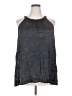 Torrid 100% Viscose Gray Sleeveless Blouse Size 3X Plus (3) - photo 1
