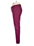 Talbots Color Block Burgundy Jeggings Size 12 - photo 5