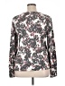 Tahari Silver Long Sleeve Blouse Size XL - photo 2