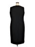 Kasper 100% Polyester Solid Black Cocktail Dress Size 20 - photo 2