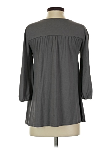 Garnet Hill 3/4 Sleeve Blouse (view 2)
