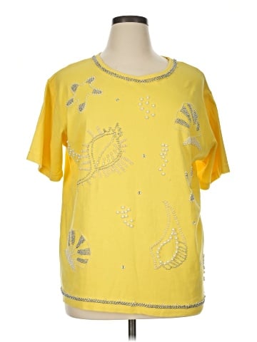 Sandy Starkman Short Sleeve Blouse (view 1)