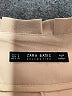 Zara Basic Solid Pink Tan Dress Pants Size S - photo 7