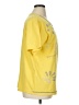 Sandy Starkman Yellow Short Sleeve Blouse Size 1X - photo 4